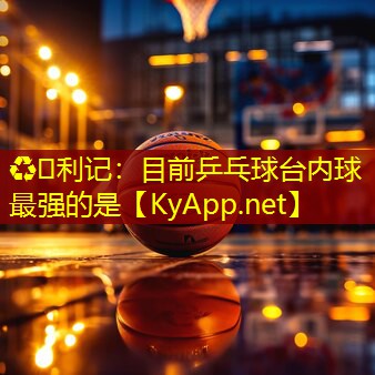 ♻️利记：目前乒乓球台内球最强的是
