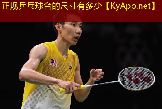 正规乒乓球台的尺寸有多少